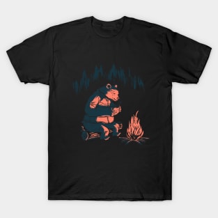 Campfire Bear T-Shirt